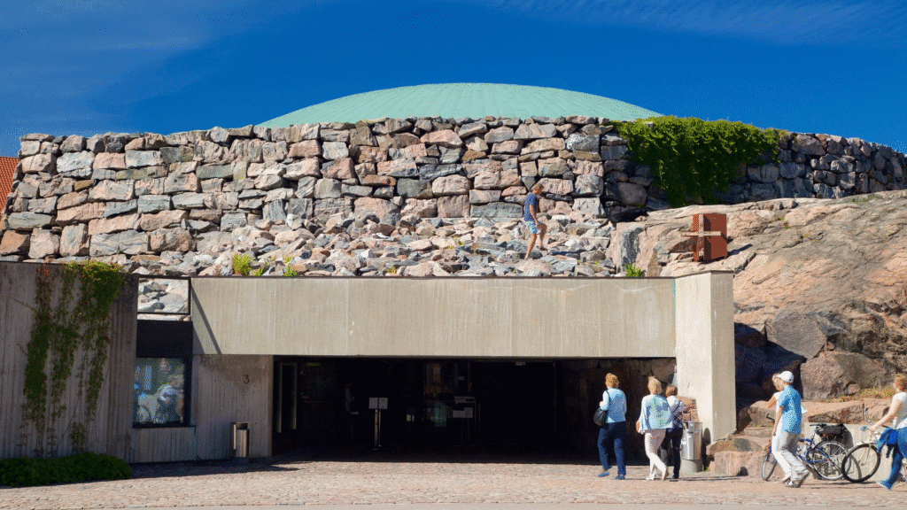 10 Totally FREE Things to Do in Helsinki (Yes, 100% Free!) 4 Explore Temppeliaukio (Rock Church) Exterior & Area / Free things to do in helsinki