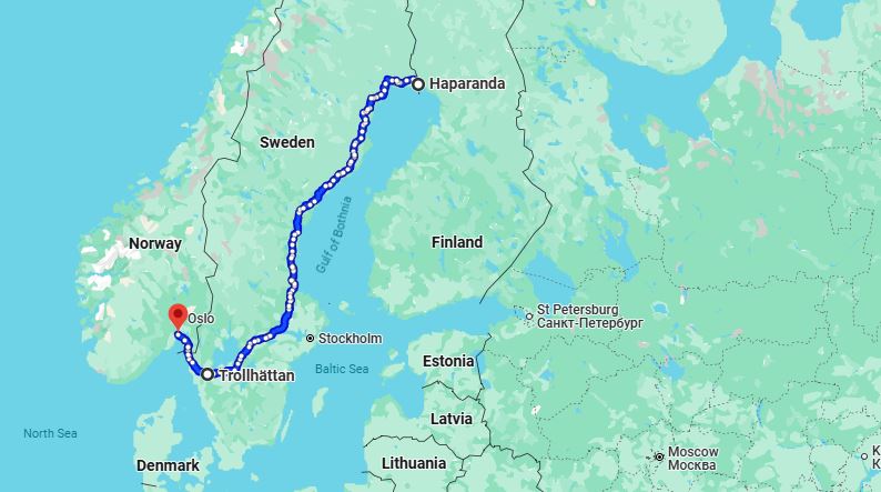 Ultimate 14-Day EuroVelo 7 Cycling Adventure from Haparanda to Moss (with Free Camping Tips) 1 Eurovelo 7