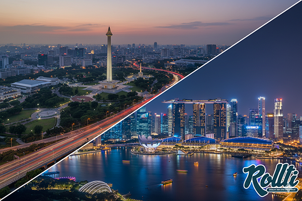 Singapore and Jakarta Rollti Malaysia