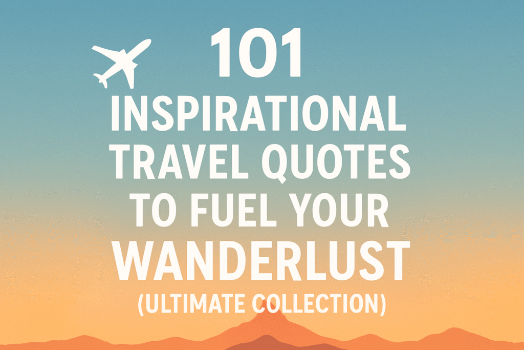inspirational travel quotes