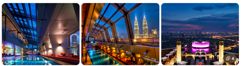 Kuala Lumpur skyline restaurants with views
