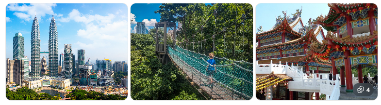 Best sightseeing in Malaysia